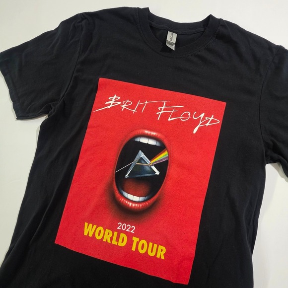 Gildan Other - BRIT FLOYD 2022 World American Tour Band Tshirt Sz Medium